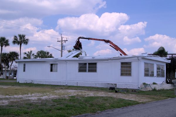Mobile Home Demolition in Powhatan