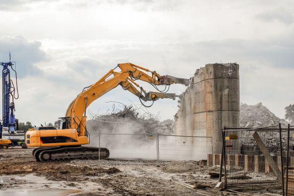 Silo Demolition in Powhatan