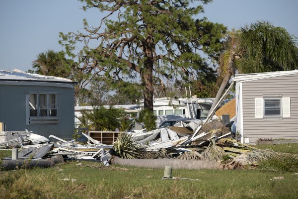 Double Wide Demolition in Powhatan