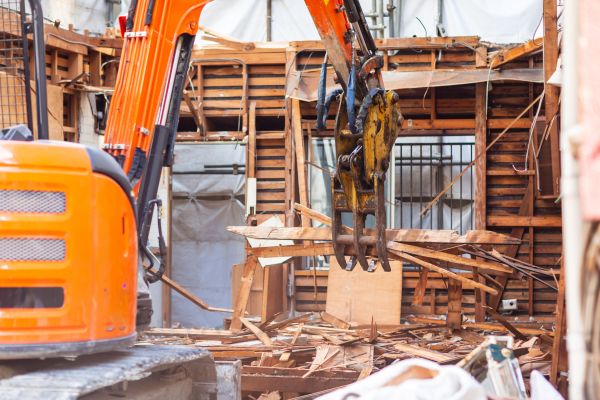 Cabin Demolition in Powhatan