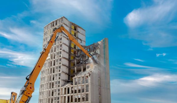Commercial Building Removal in Powhatan