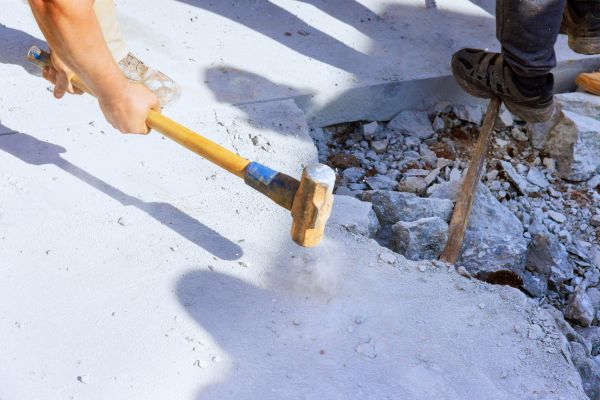 Concrete Pavement Demolition in Powhatan