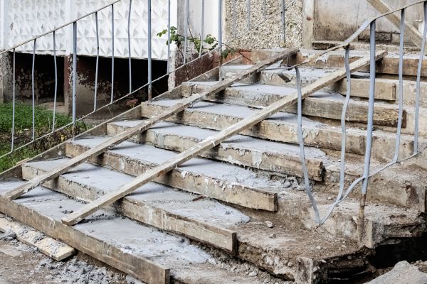 Staircase Demolition in Powhatan
